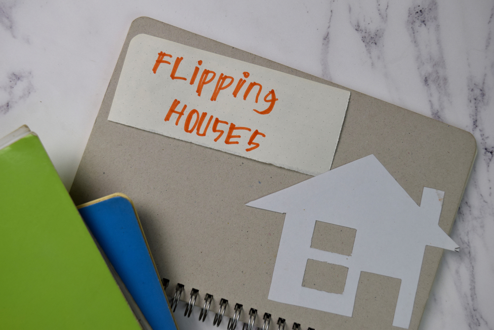 notebooks, flipping houses, real estate